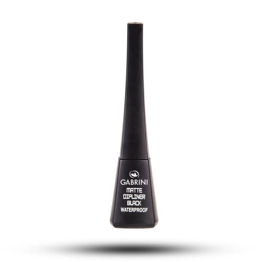 خط چشم کوزه ای نمدی ضد آب گابرینیGABRINI مدل Matte Dipliner Black (7 میل)