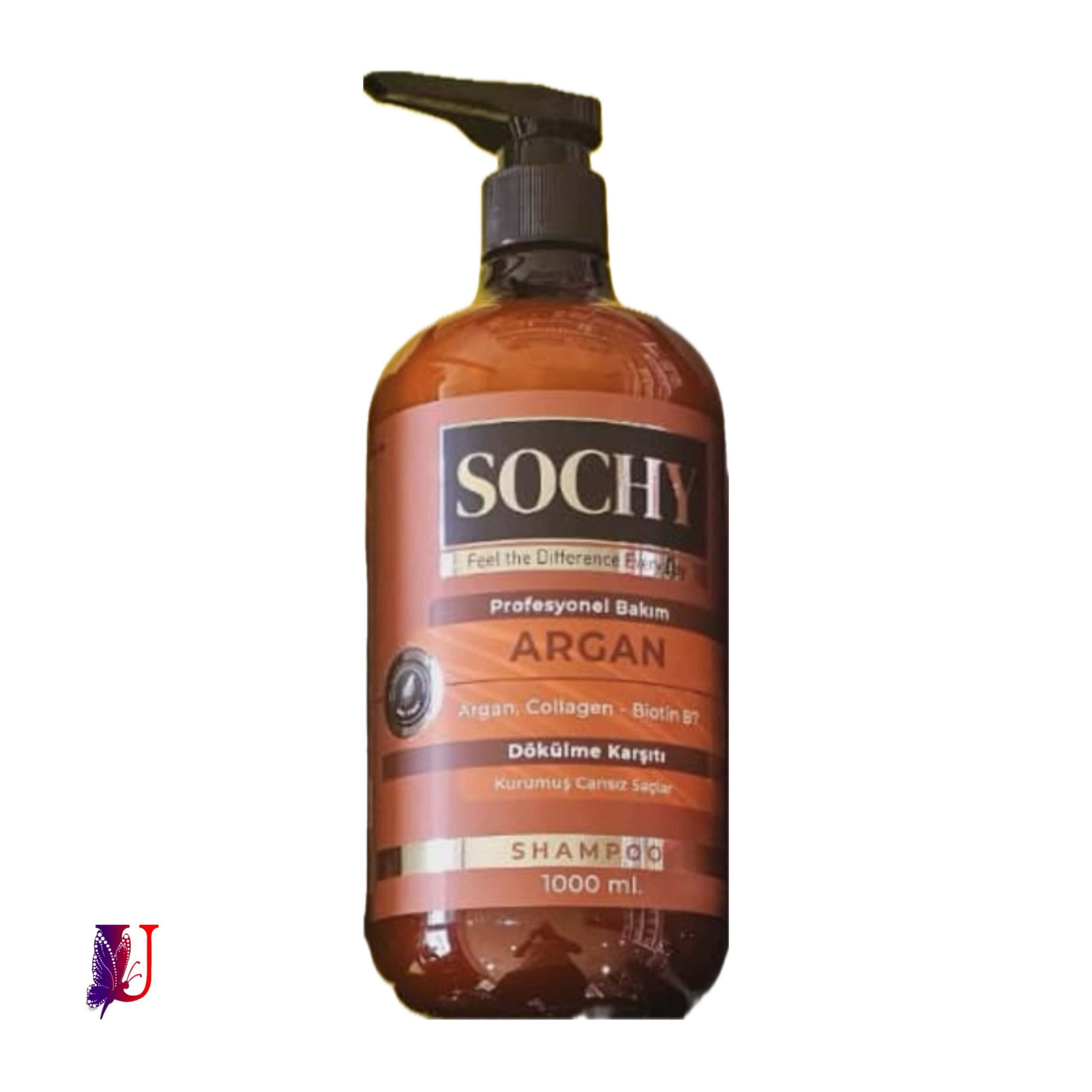 شامپو سوچی SOCHY بدون نمک حاوی روغن آرگان مخصوص موهای خشک 1000 میل