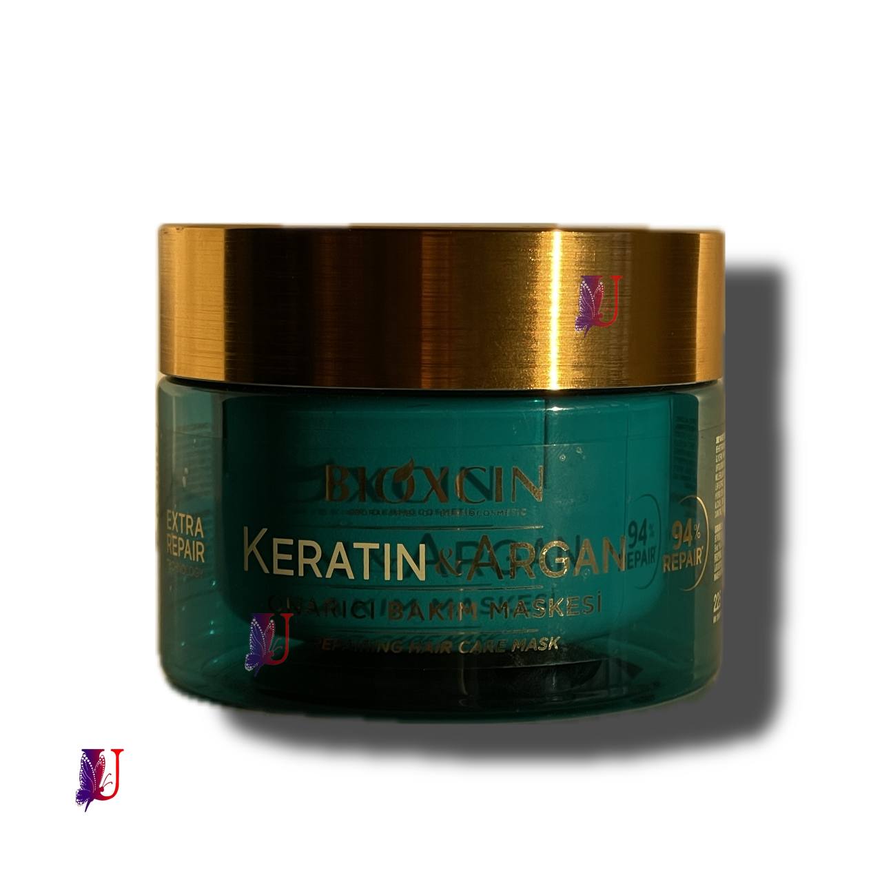 ماسک مو ترمیم کننده بیوکسین BIOXCIN مدل کراتین آرگان کاسه ای (225میل)