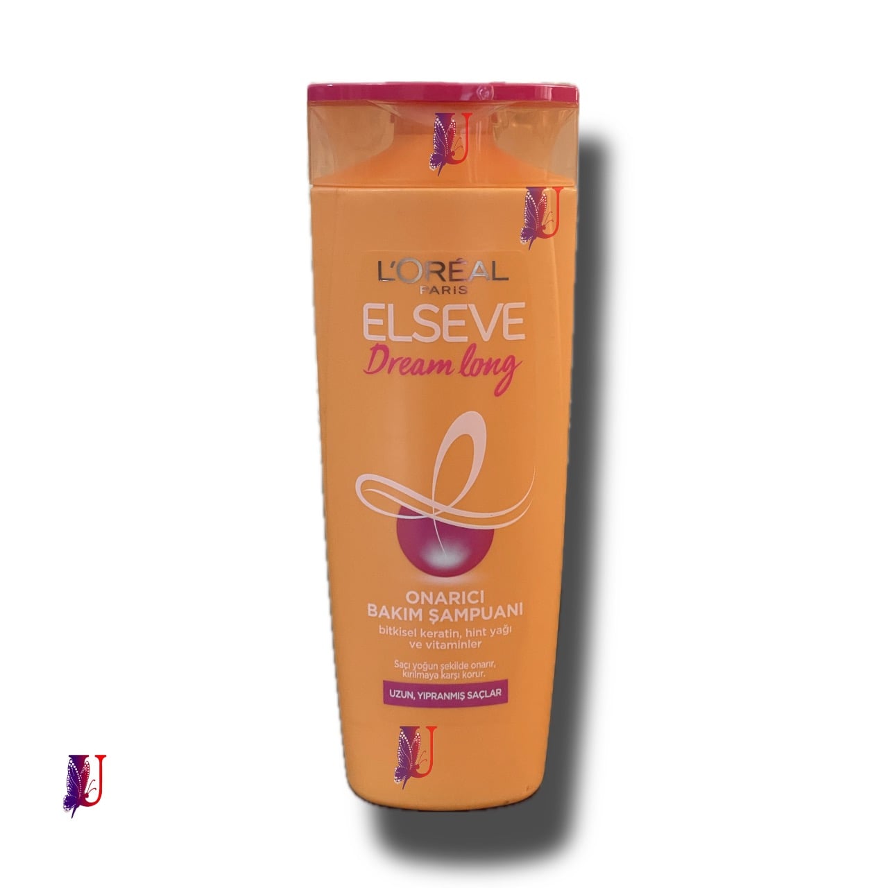 شامپو لورال السیو مدل دریم لانگ 390 میلی لیتر، ترمیم‌کننده و تقویت‌کننده موهای بلند و آسیب‌دیده