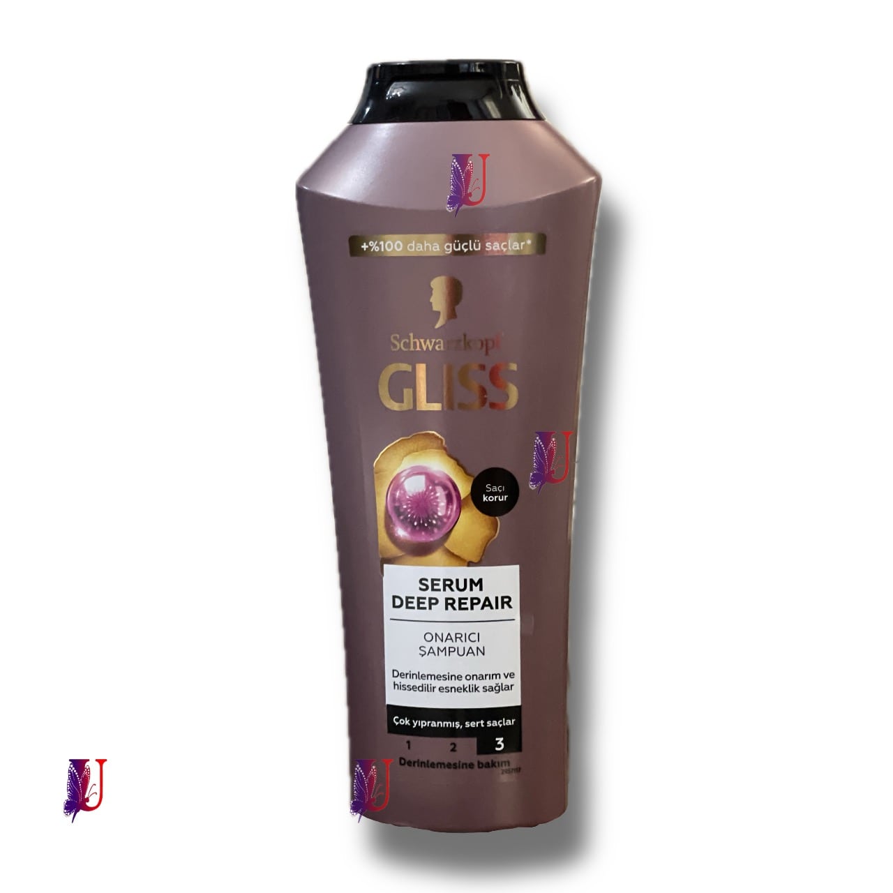 شامپو گلیس، مدل Serum Deep Repair، مخصوص ترمیم عمیق موهای آسیب‌دیده